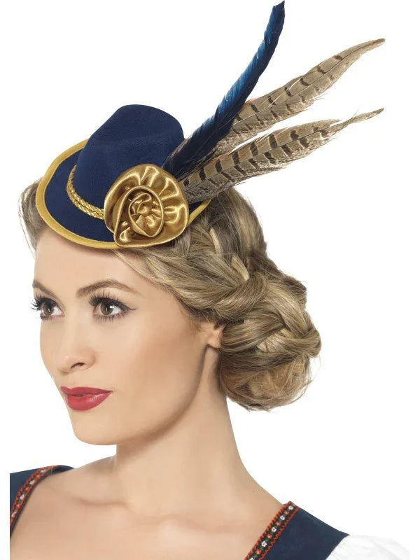 Mini Sombrero Tirolesa Oktoberfest Sombreros y Gorros Smiffys